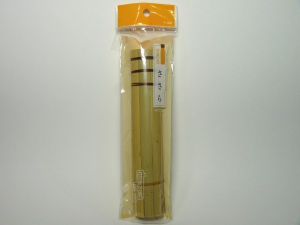 スキレットやダッチオーブンを洗うのに便利な、竹製ささら 18cm ＠100均 キャンドゥ