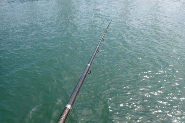 百均浪漫◆サビキ仕掛け ピンクスキン 針4号 ハリス0.6号 幹糸1号 枝長5cm。釣りで使ってみたけど釣果はゼロ。次回に期待。